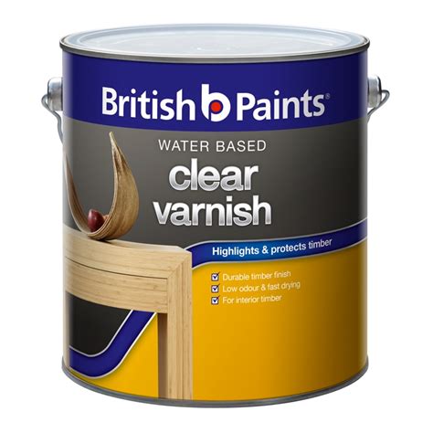 british paints  gloss water based clear varnish bunnings warehouse