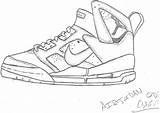 Jordans Yeezy Shoe Getcolorings Converse Clipart Outline Coloringhome Freecoloringpages sketch template