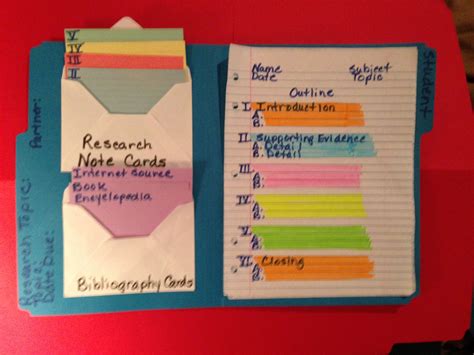 note cards   research paper coverletterpedia