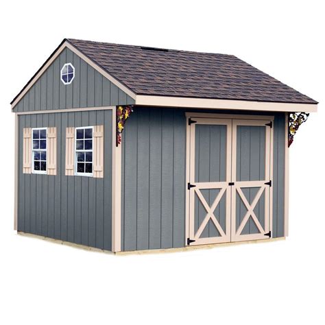 barns northwood  ft   ft wood storage shed kit northwood  home depot