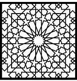 Alhambra Zulma Arabic sketch template