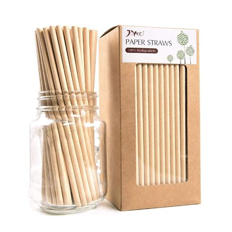 paper straws biodegradable drinking straw plasticless  plant based