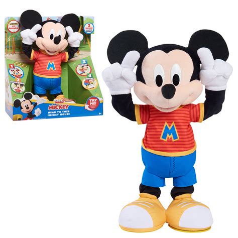 disney junior mickey mouse head  toes mickey mouse feature plush