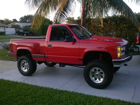 chevy  truck stepside lifted