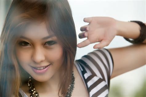 Beautiful Thai Girl Portrait Photoshop Woman Fashion People