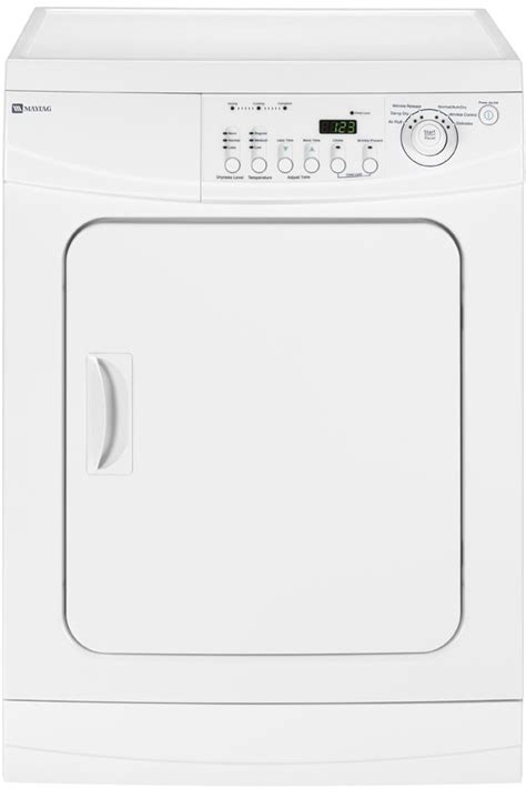 maytag mdeayw   high efficiency compact electric dryer   cu ft capacity