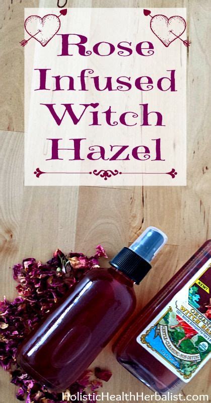 rose infused witch hazel recipe diy homemade products eo skin care natural skin care
