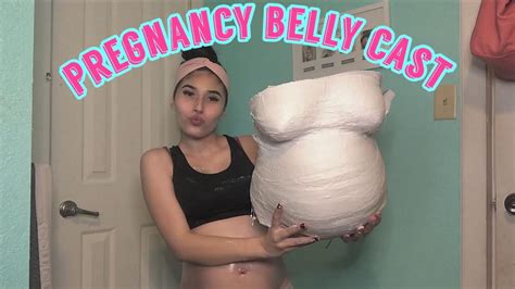 pregnancy belly cast 💞 pregnant at 15🤰🏻 youtube