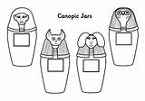 Canopic Jars Egyptian Vasos Canopos Ks2 Egipto Bulkcolor Sarcophagus Female Mickey ボード 選択 sketch template