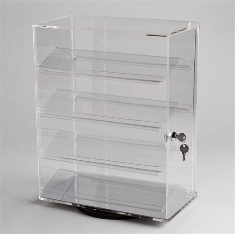 acrylic revolving display case ab store fixtures