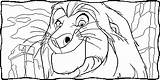 Coloring Mufasa Pages Musafa Lion King Categories sketch template