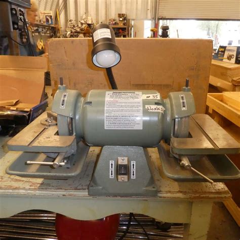 central machinery industrial  tool grinder model  norcal  estate auctions
