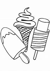 Colorir Cream Ijsjes Eis Sorvetes Malvorlage Sorvete Creams Everfreecoloring Infantis Stemmen Stimmen sketch template