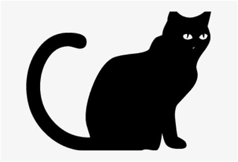black cat silhouette black cat silhouette png transparent png