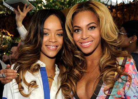 rihanna opens up about “rivalry” with beyonce