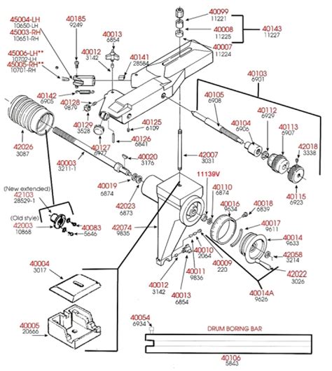 ammco brake lathe parts diagram