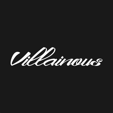 villainous logo urban  shirt teepublic