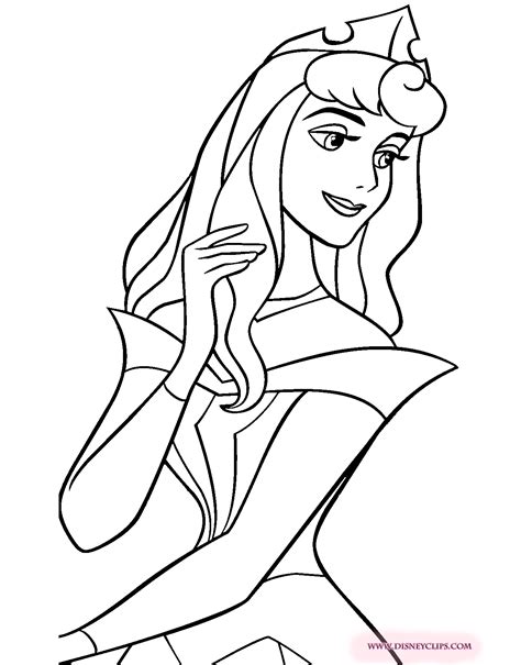sleeping beauty coloring pages disneyclipscom