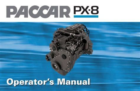 paccar px  operators manual peterbilt motors company