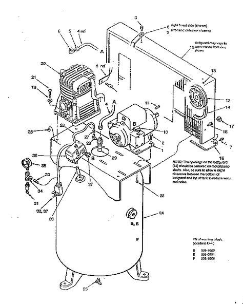 sanborn parts coleman powermate air compressor pn    sanborn air