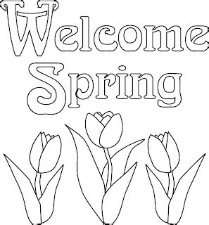spring coloring pages  fcp