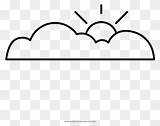 Cloudy Partly Pinclipart sketch template
