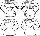 Coloring Pages Hockey Canada Team Printable Colouring Chicago Unifrom Nhl Uniforms Skyline Blackhawks Maple Leafs Online Players Countries Pinned Dose sketch template