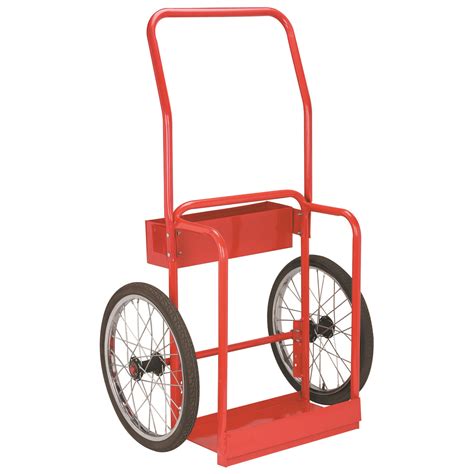 welding cart red