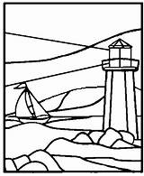 Glass Lighthouse Stained Patterns Pattern Drawing House Line Light Drawings Stepping Stone Painting Lighthouses Clipart Clipartbest Printable Window Designs Mosaic sketch template