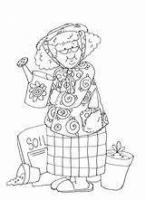 Granny Stamps Dearie Dolls Digi Garden Digital Colouring Freedeariedollsdigistamps Coloring Pages Blogthis Email Twitter sketch template