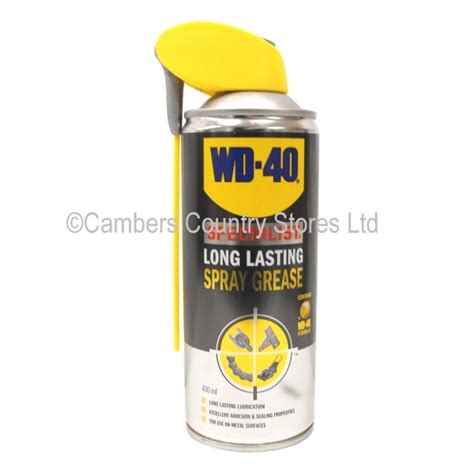 Wd40 Long Lasting Spray Grease 400ml Cambers Country Store