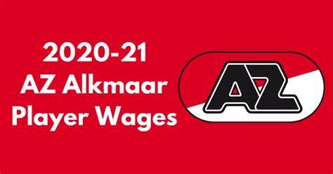 az alkmaar   player wages football league fc