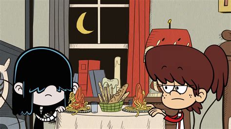 Image S1e06b Lynn Lucy Sit Together Png The Loud House