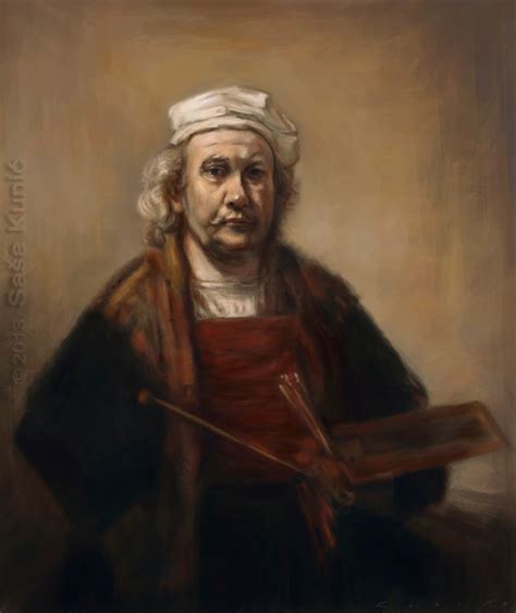 sasa kunic art blog rembrandt van rijn study