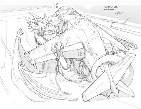 rule 34 aircraft airplane dragon female jet living