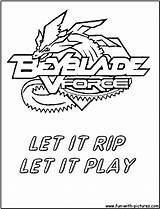 Beyblade Coloring Pages Pegasus Vforce Print Logo Color Clipart Kids Printable Addison Colouring Blade Bay Library Popular sketch template