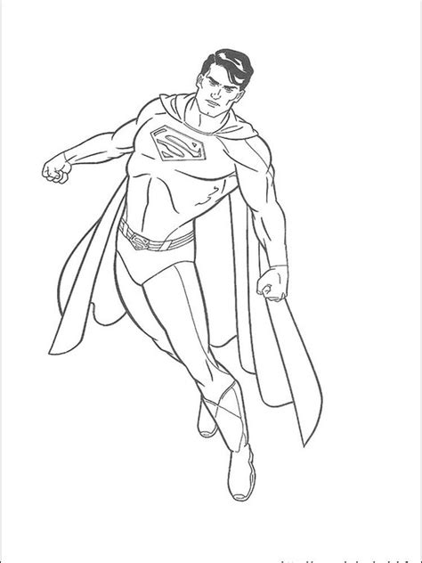 superman  supergirl coloring pages thekidsworksheet