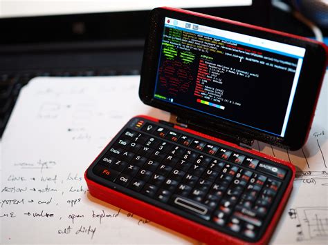 raspberry pi  based mini laptop impresses     touchscreen