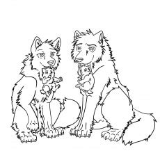 top   printable wolf coloring pages