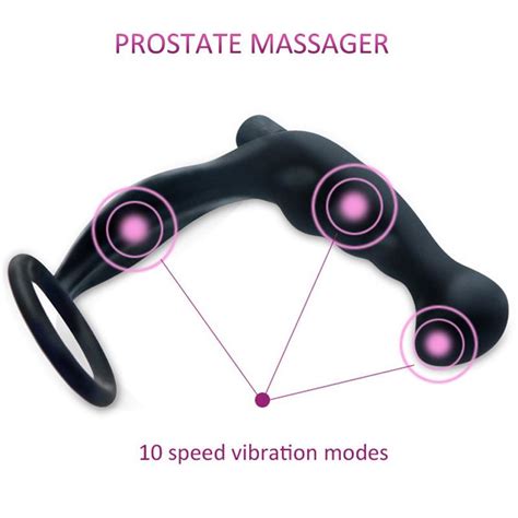 Radiocontrolled 360 Degree Rotating Anal Plug Vibrator Sex Toys For Men