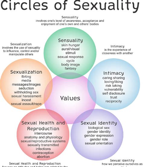 figure 1 from the circles of sexuality promoting a strengths based