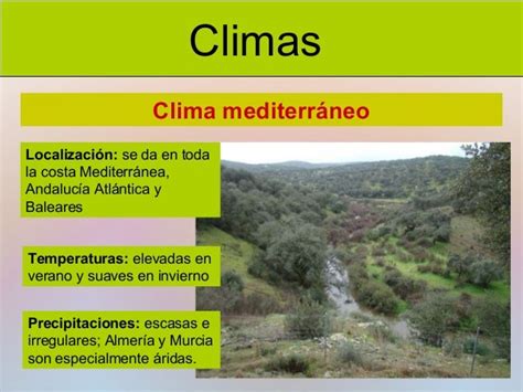 clima y vegetación