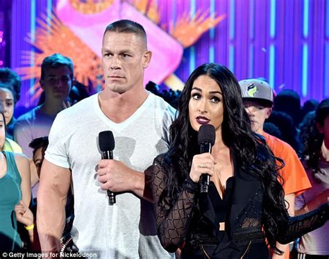 John Cena Proposes To Nikki Bella At Wrestlemania Daily Mail Online