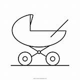 Coloring Stroller Pages Baby Ultra Getcolorings Print sketch template