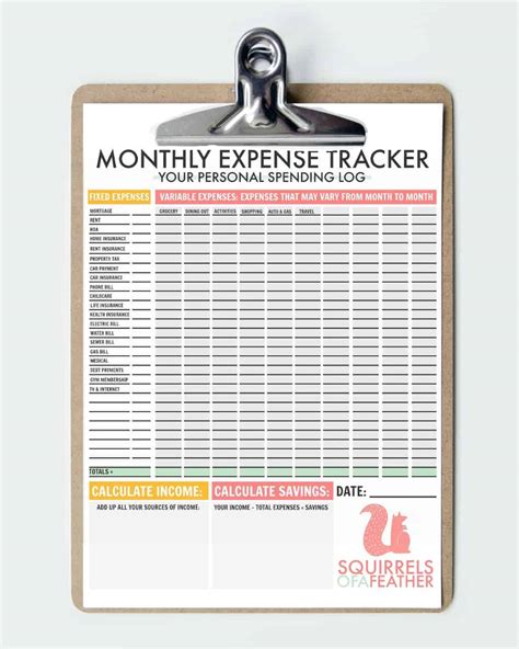 ultimate  printable monthly expense tracker  video tutorial