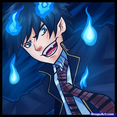 How To Draw Rin Blue Exorcist Rin Step By Step Anime