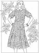 Dover Publications Fashions Doverpublications sketch template