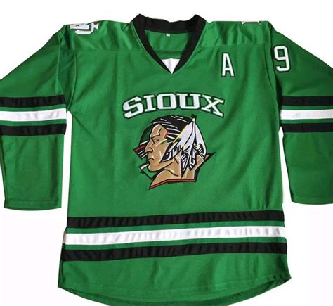 rare north dakota fighting sioux personalized throwback jerseyany   number