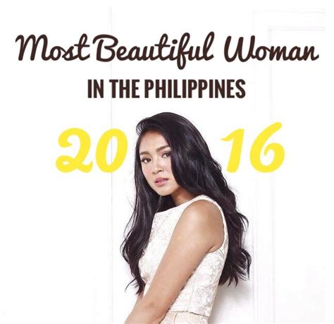 Nadine Lustre Is Voted Most Beautiful Woman In The