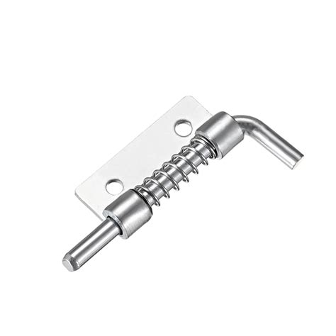 carbon steel lock bolt spring loaded pin latch mm long   pcs walmartcom